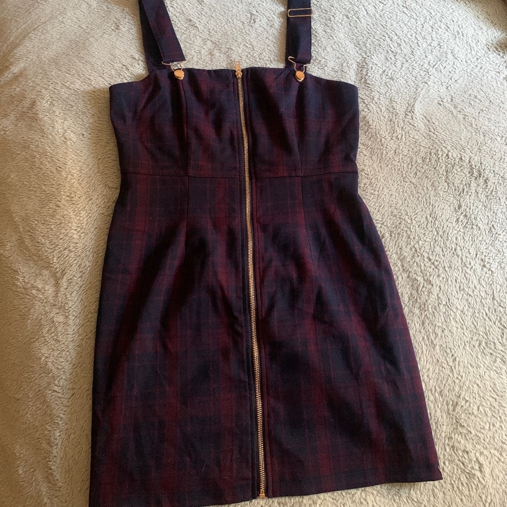 Forever 21 overall mini dress
